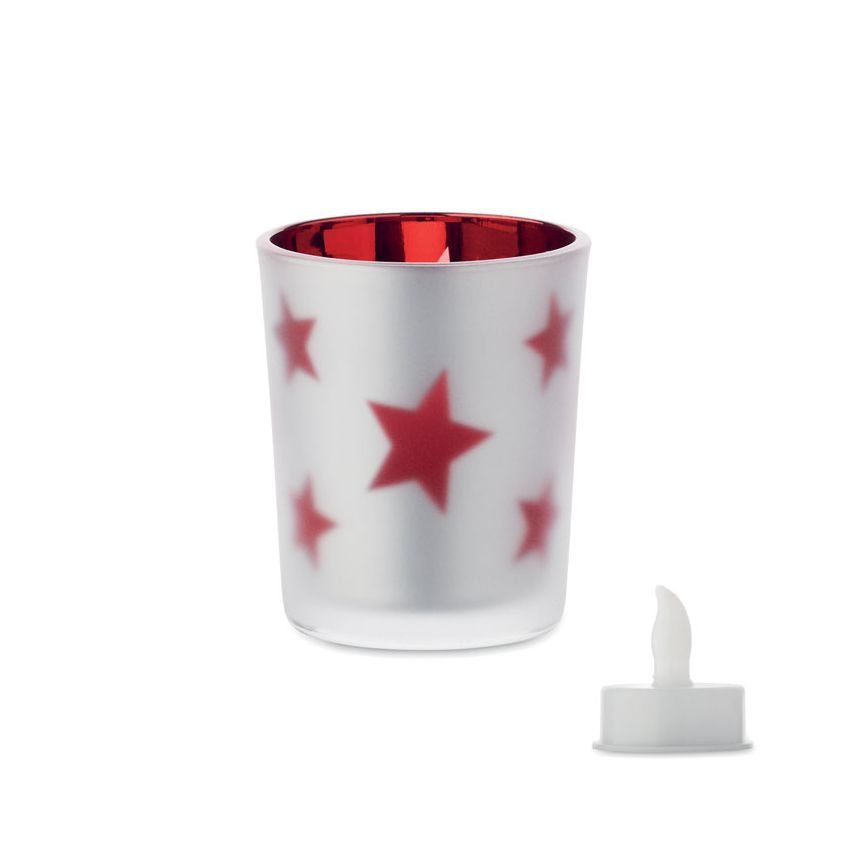 Vela bougie chauffe-plat LED