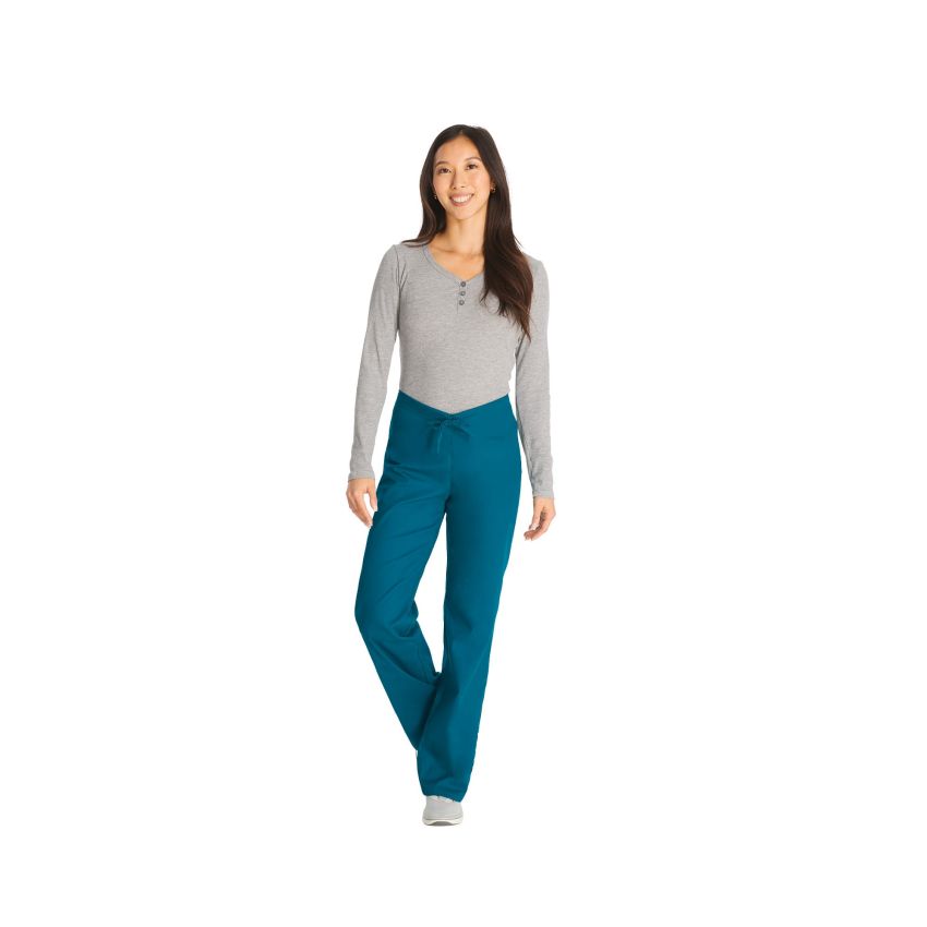 Pantalon à taille réglable avec cordon unisexe