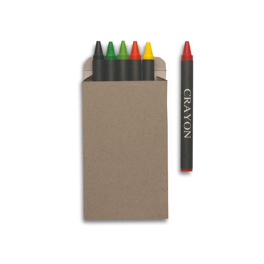 Boîte de 6 crayons de cire