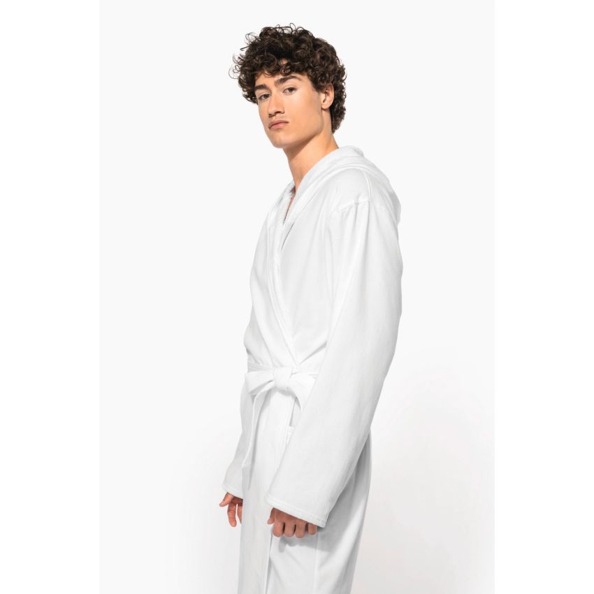 Peignoir de bain à capuche Bio