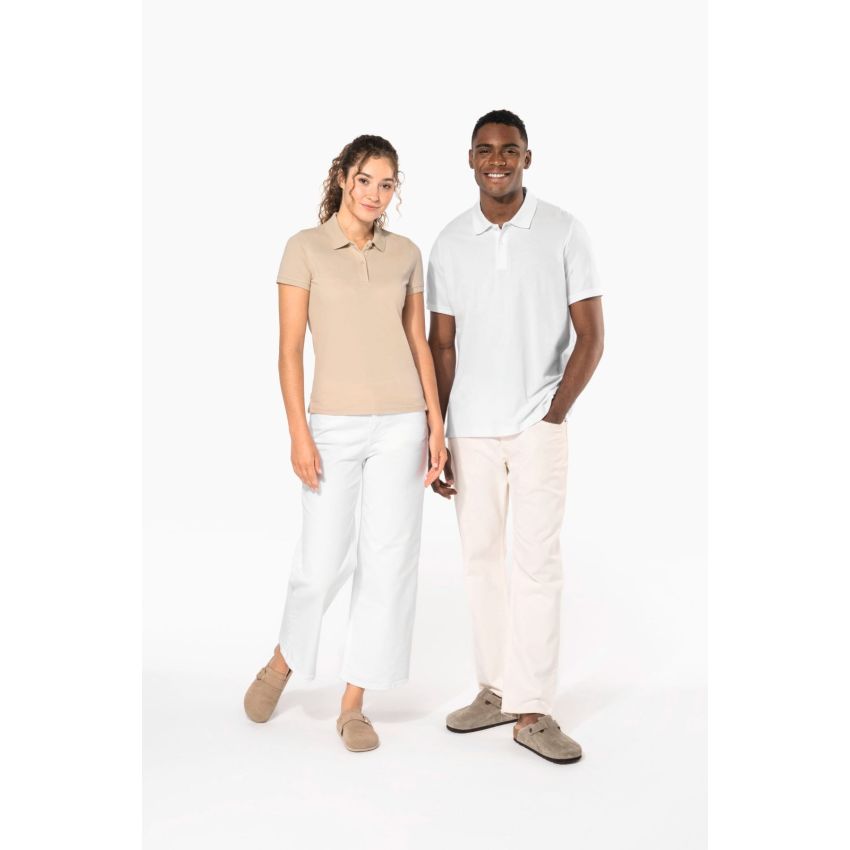 Polo piqué Bio180 pour femme