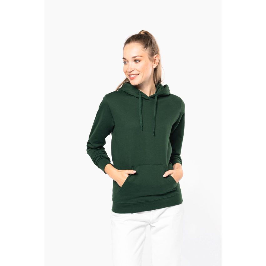 Sweat à capuche unisexe recyclé