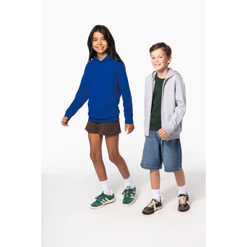 Sweat à capuche enfant recyclé