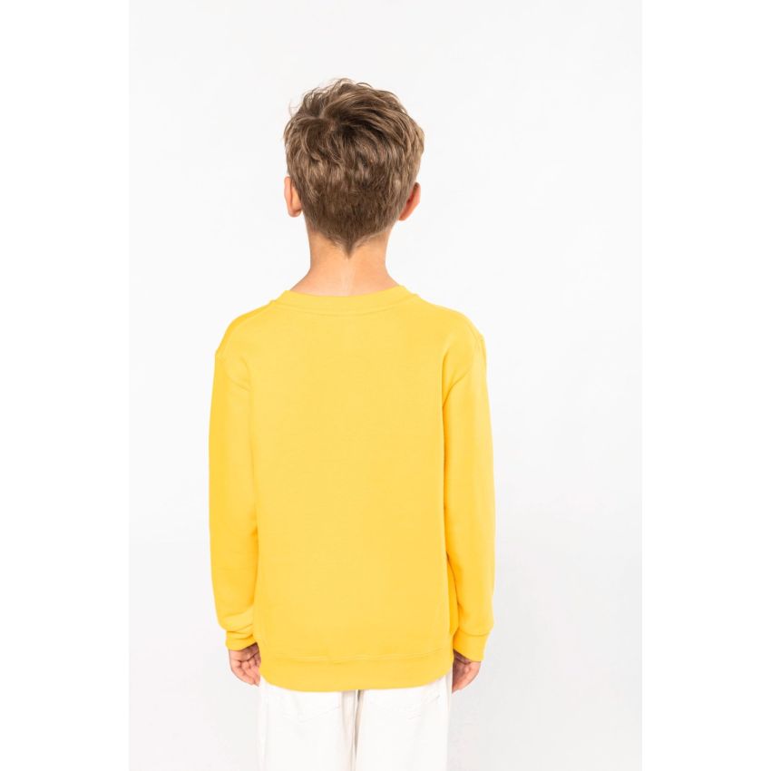 Sweat-shirt enfant à col rond
