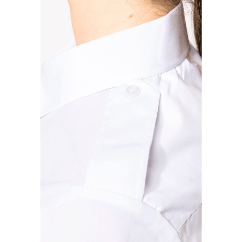 Chemise pilote femme à manches courtes