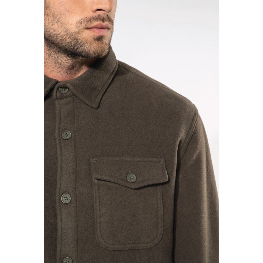 Veste polaire doublée en sherpa