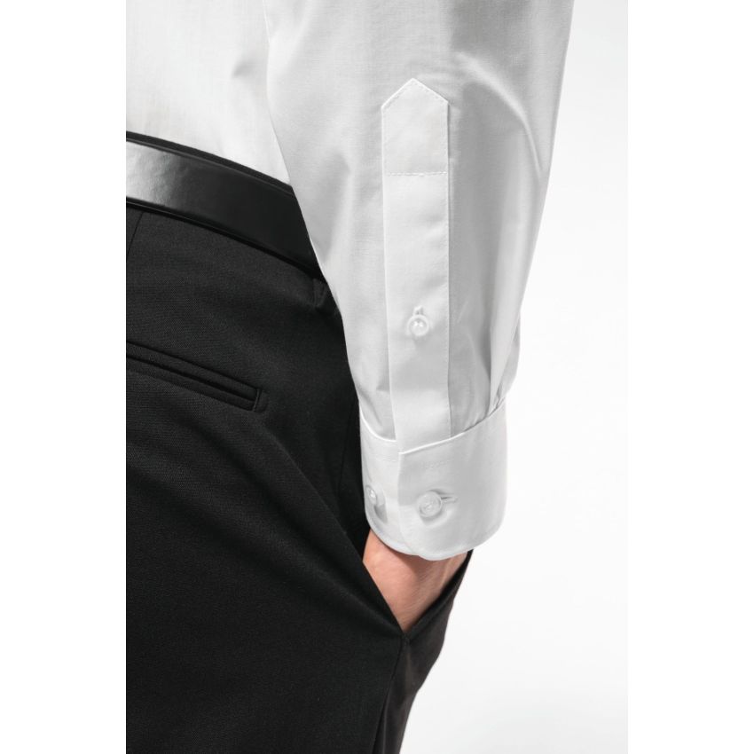Chemise en popeline polycoton facile d'entretien pour homme