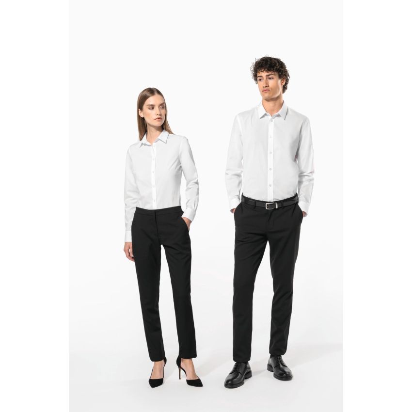 Chemise en popeline polycoton facile d'entretien pour homme