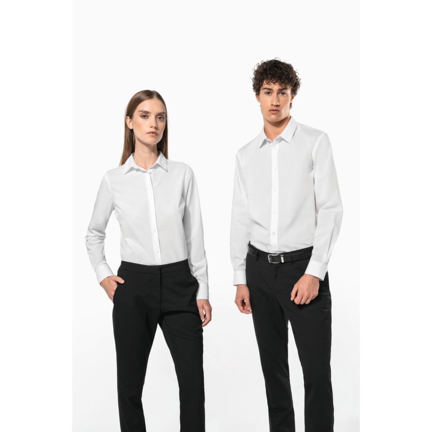 Chemise en popeline polycoton facile d'entretien pour homme