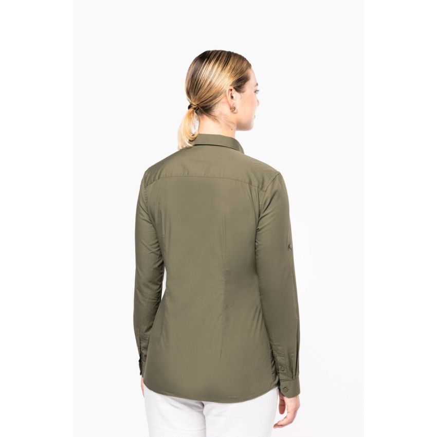 Chemise Safari femme à manches longues