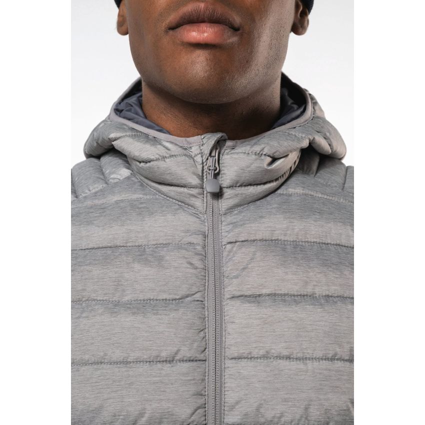 Blouson matelassé léger avec capuche