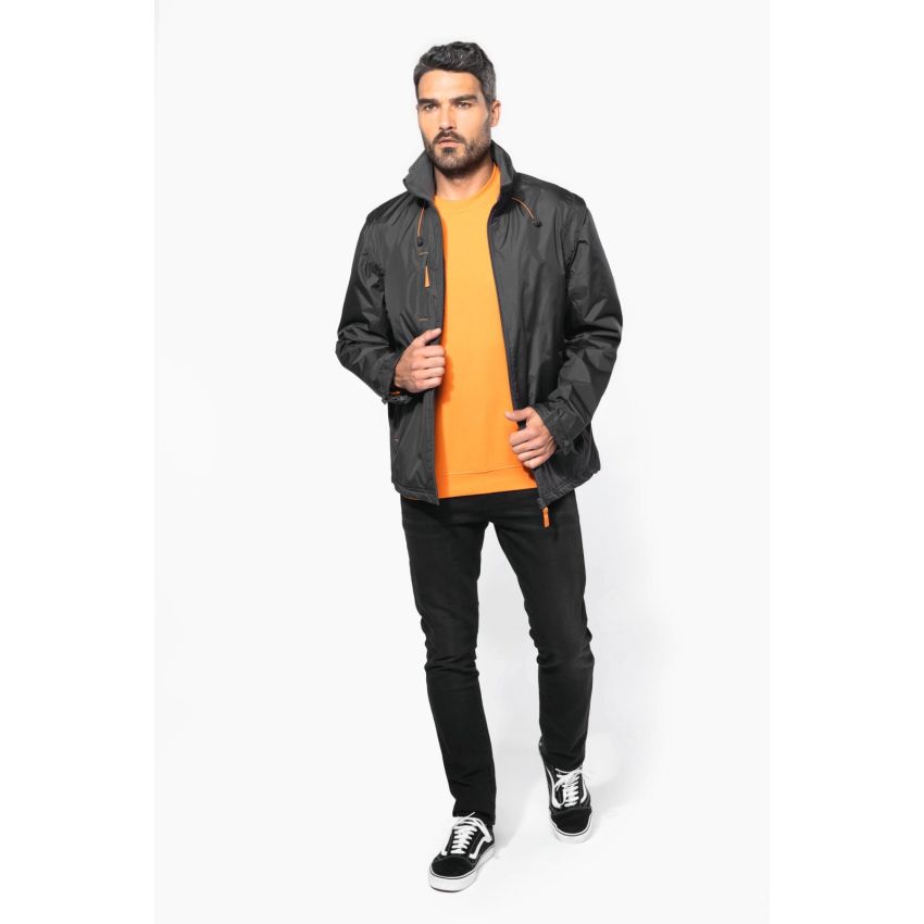 Blouson pour homme à manches amovibles