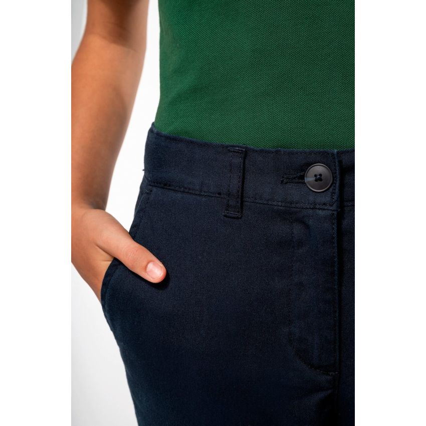 Pantalon chino fille