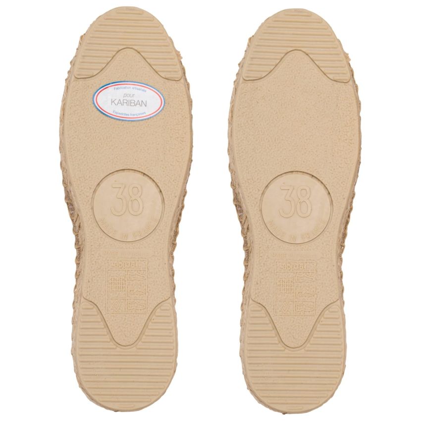 Chaussons type espadrille