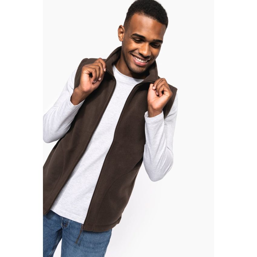 Gilet micropolaire pour homme