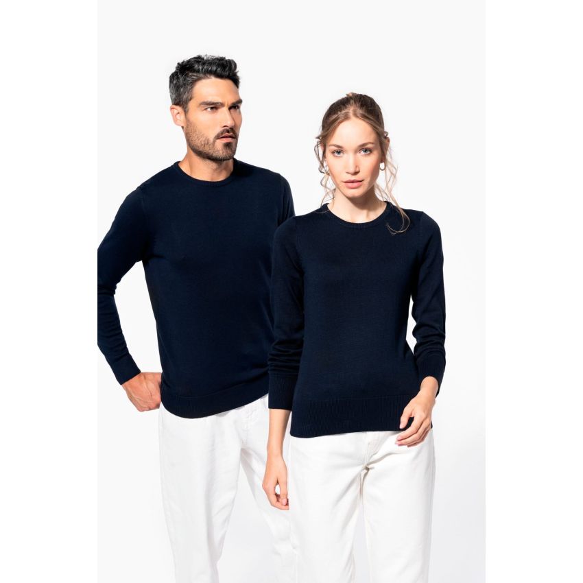 Pull femme col rond