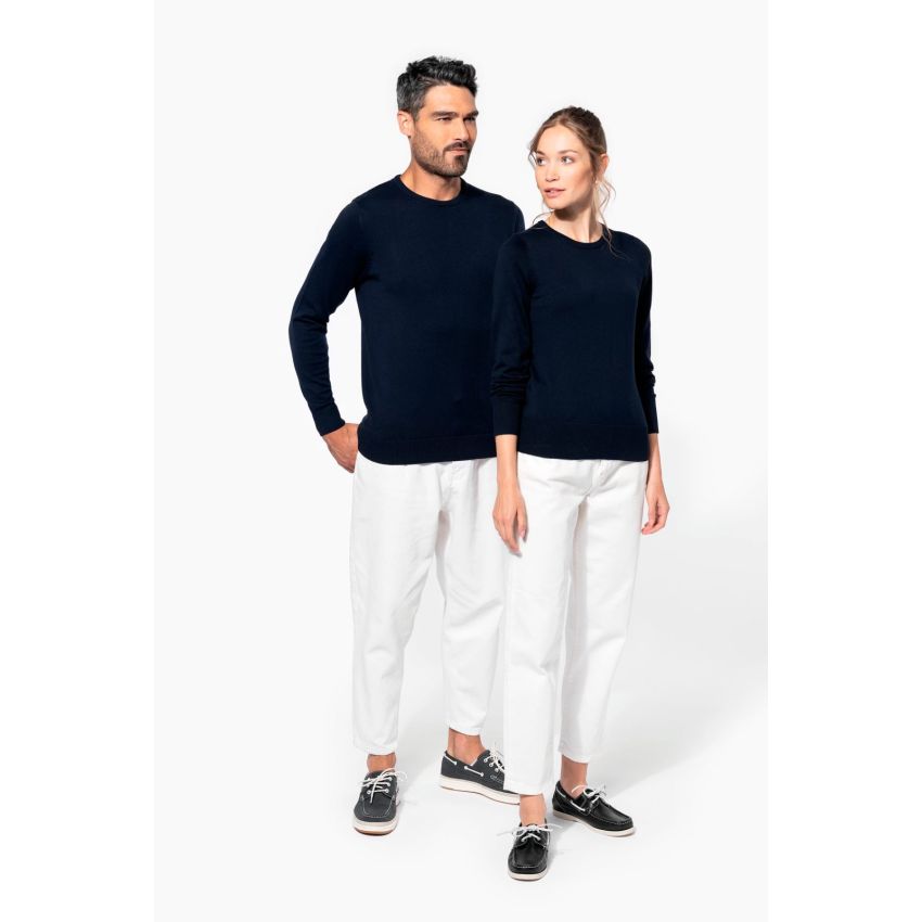 Pull femme col rond