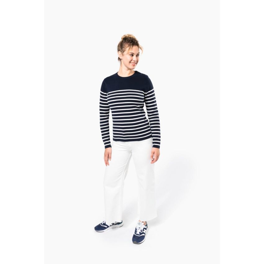 Pull marin pour femme