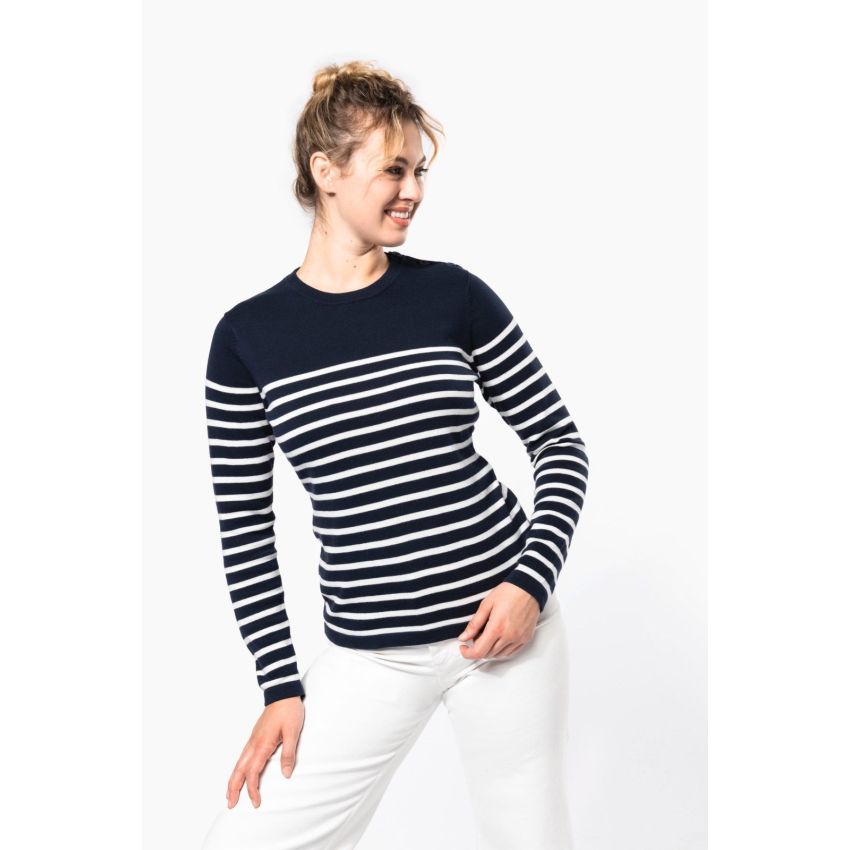 Pull marin pour femme