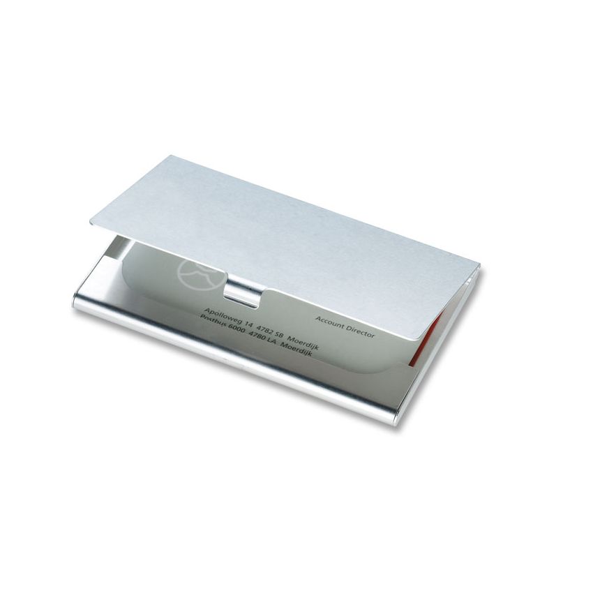 Porte-cartes en aluminium