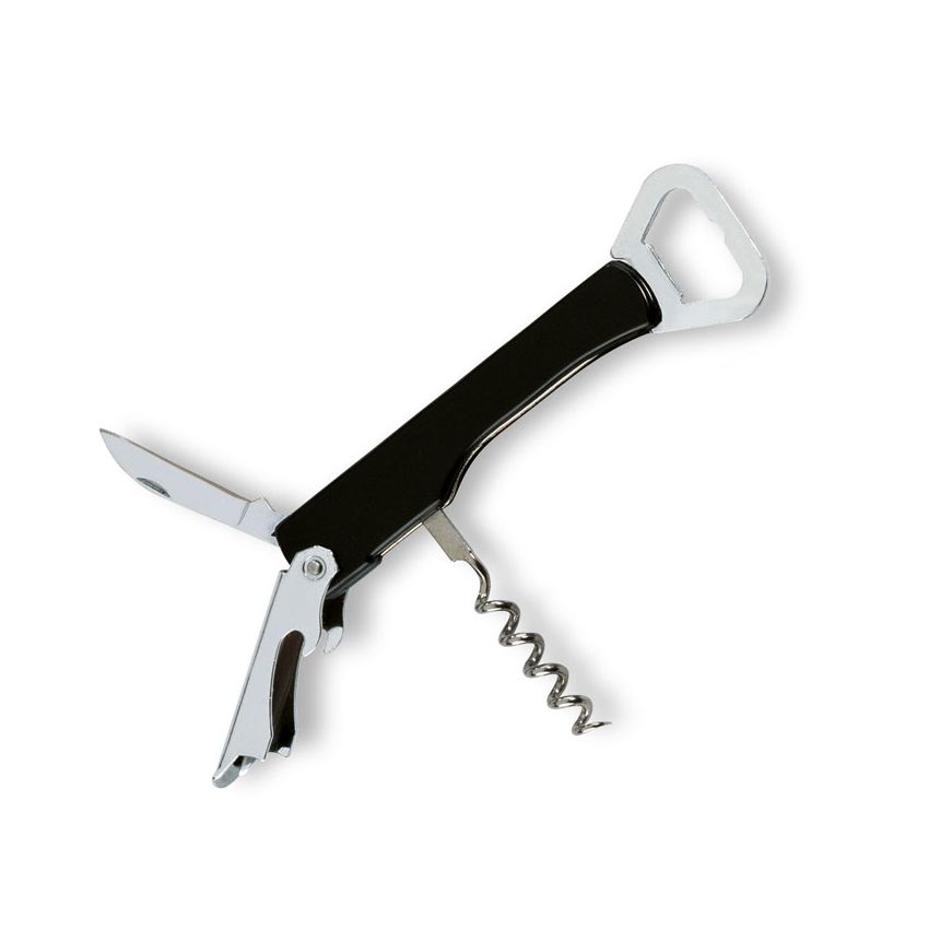 Tire-bouchon avec couteau de poche