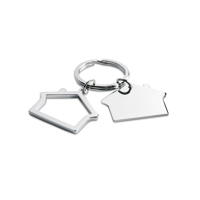Porte-clés en forme de maison