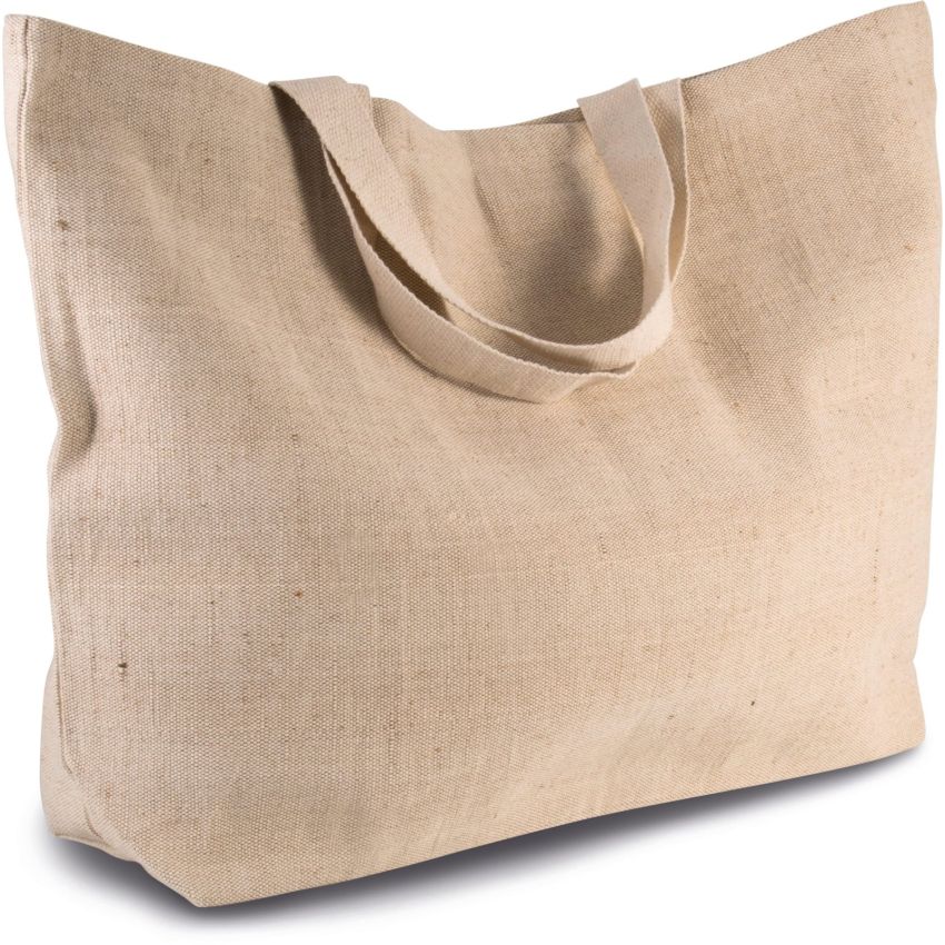 Grand sac de courses polyvalent, style rustique