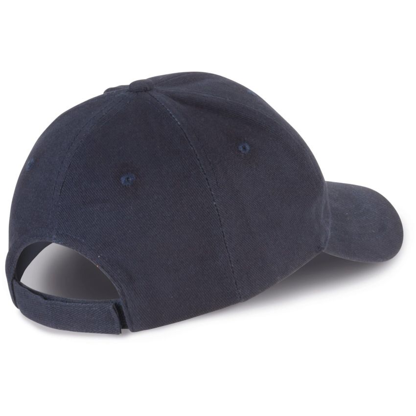 Casquette à 6 panneaux en coton biologique