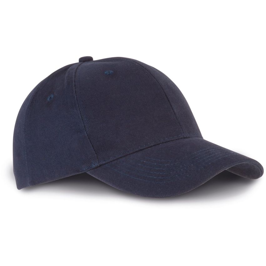 Casquette à 6 panneaux en coton biologique