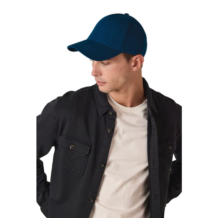 Casquette 5 panneaux en coton biologique - K-up Gold Label