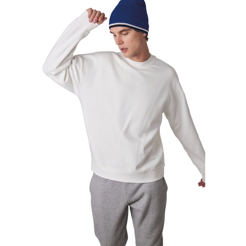 Bonnet avec bande contrastante