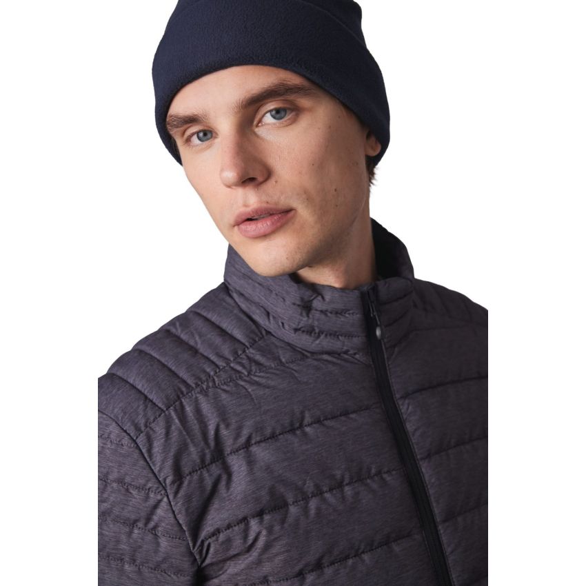 Bonnet recyclé en micropolaire à revers