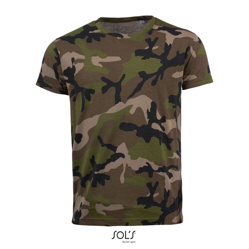 T-shirt SOL'S CAMO HOMME
