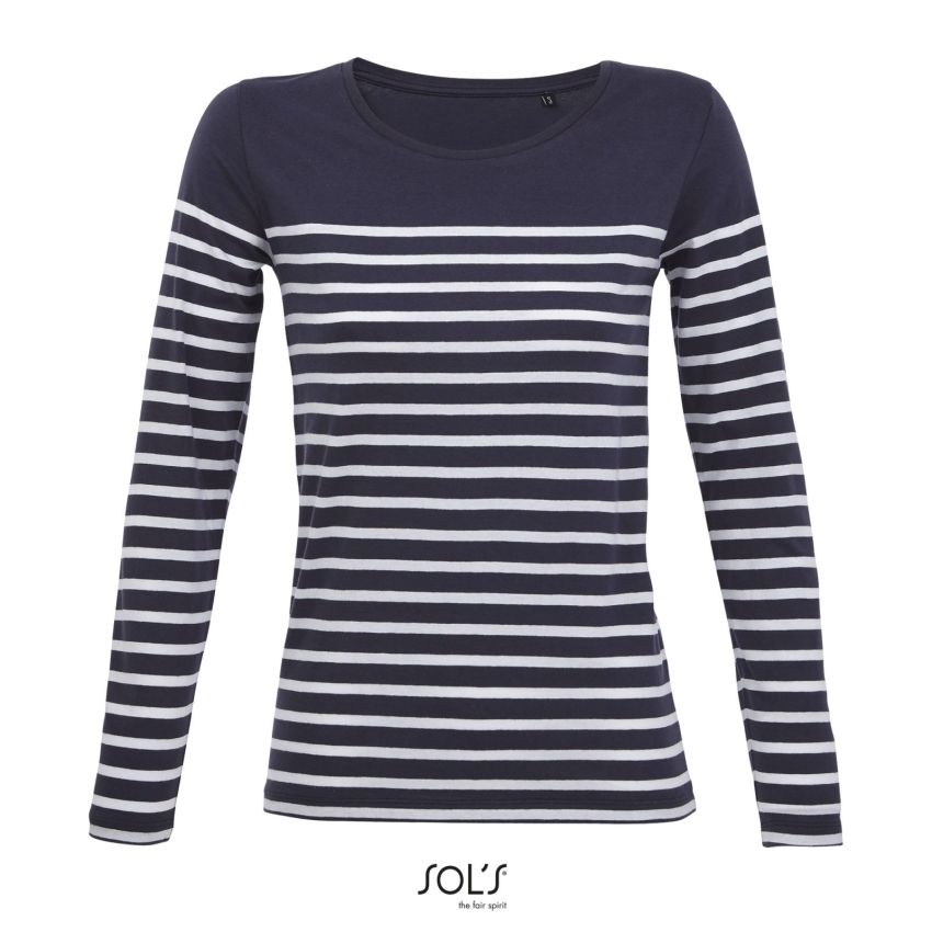 T-shirt SOL'S MATELOT manches longues femme