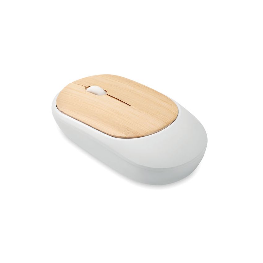 Souris sans fil en bambou