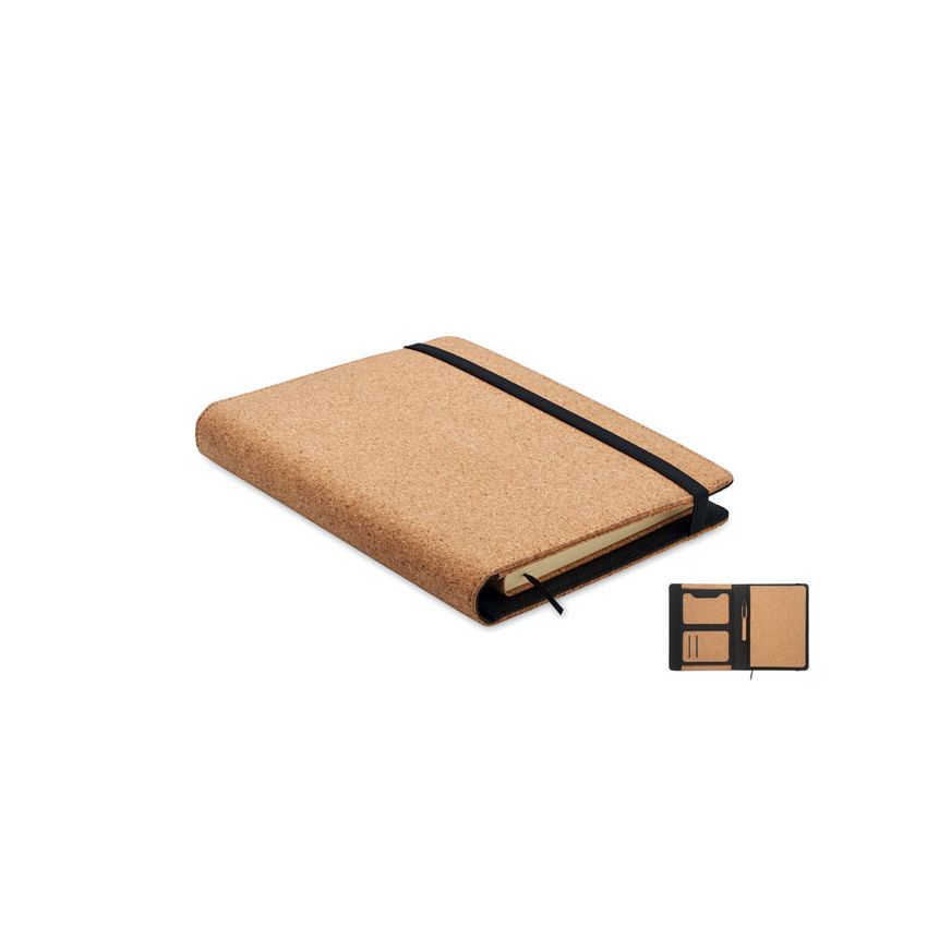 Porte-documents en liège A5