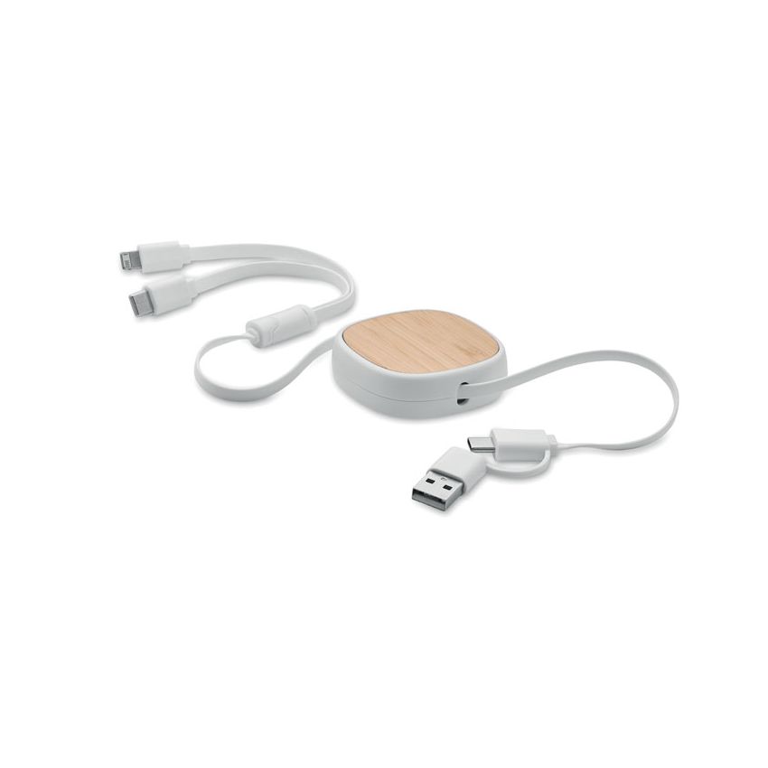 Câble USB de charge rétractable