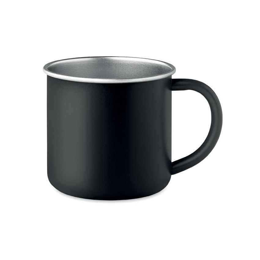 Tasse en acier inoxydable recyclé