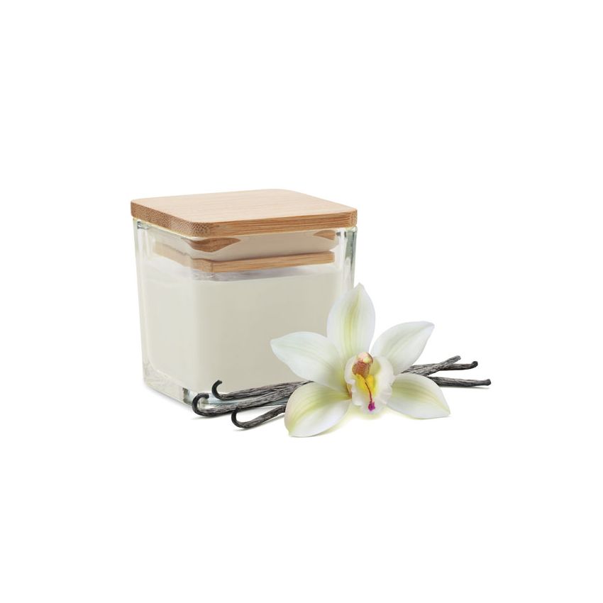 Bougie parfumée carrée 50g