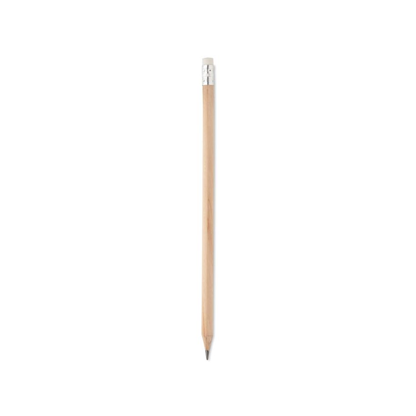 Crayon naturel avec gomme