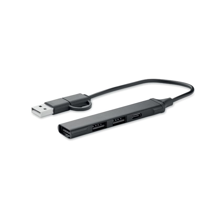 Concentrateur 4 ports USB 19 cm