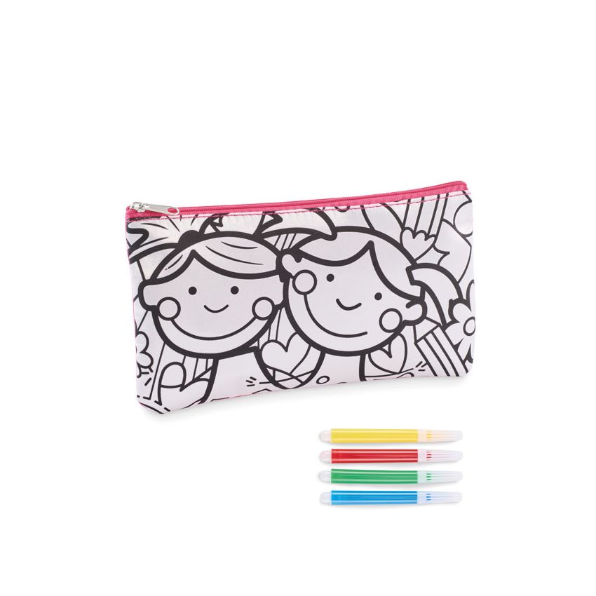 Trousse avec des feutres