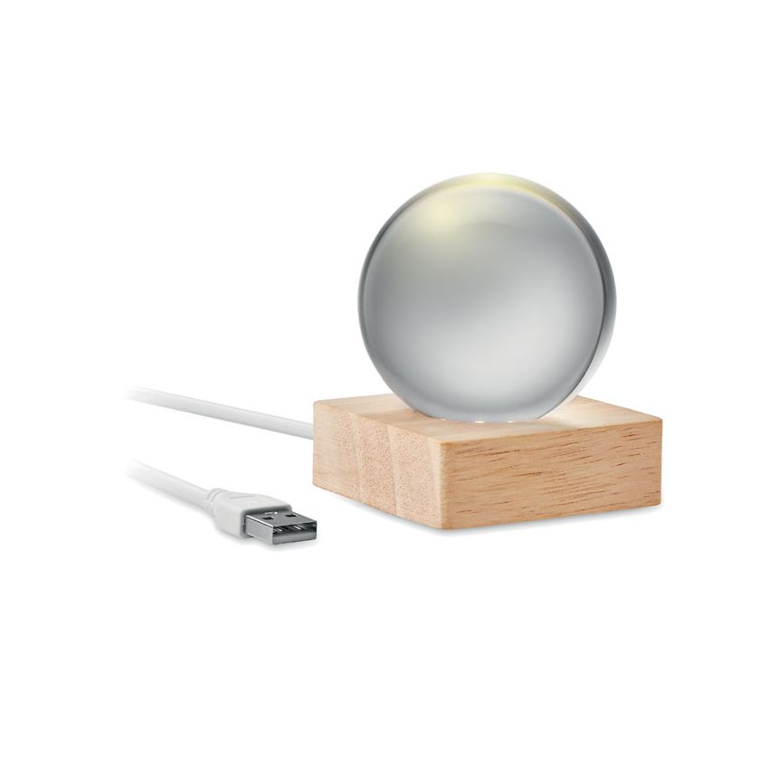 Boule en verre LED