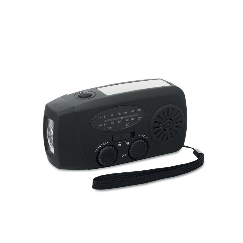 Radio portable avec lampe torche LED