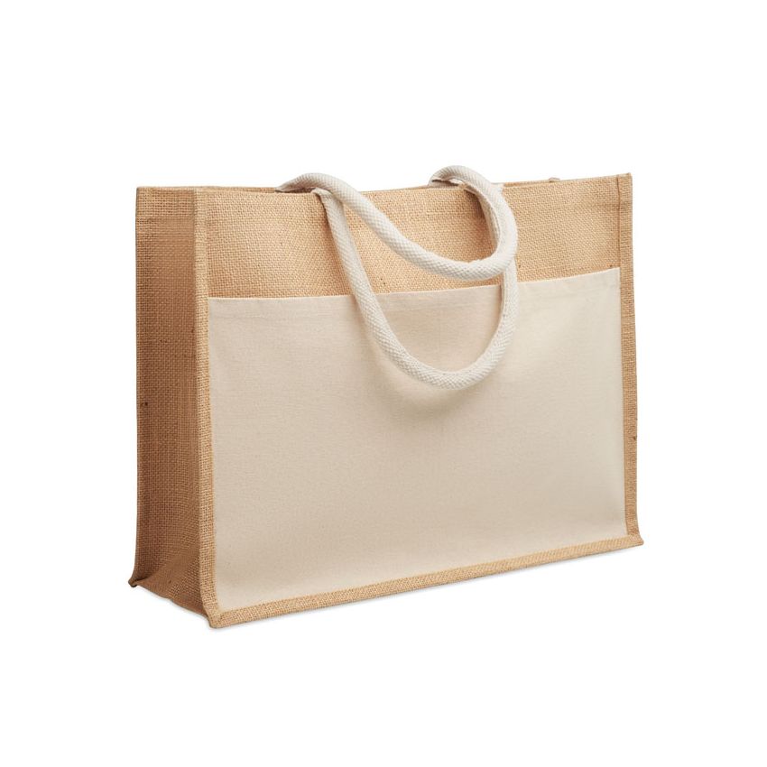 Sac de courses en jute
