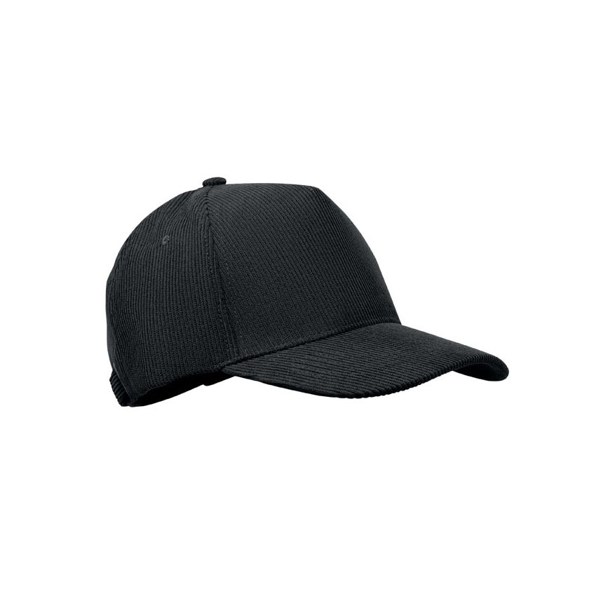 Casquette en velours côtelé à 5 panneaux