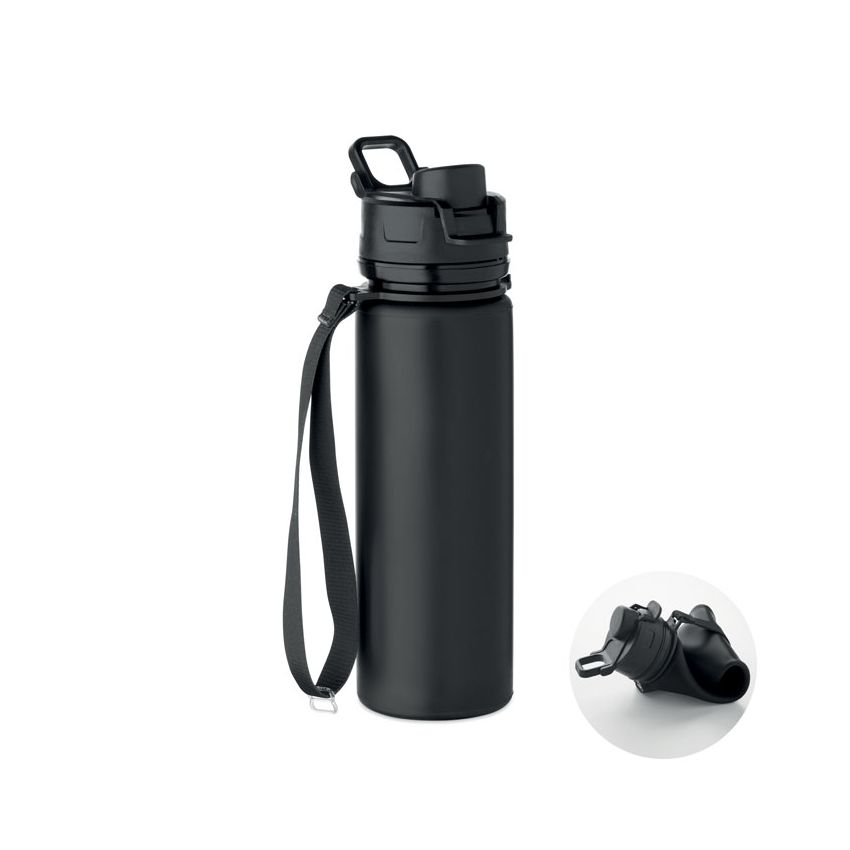 Bouteille pliable en silicone