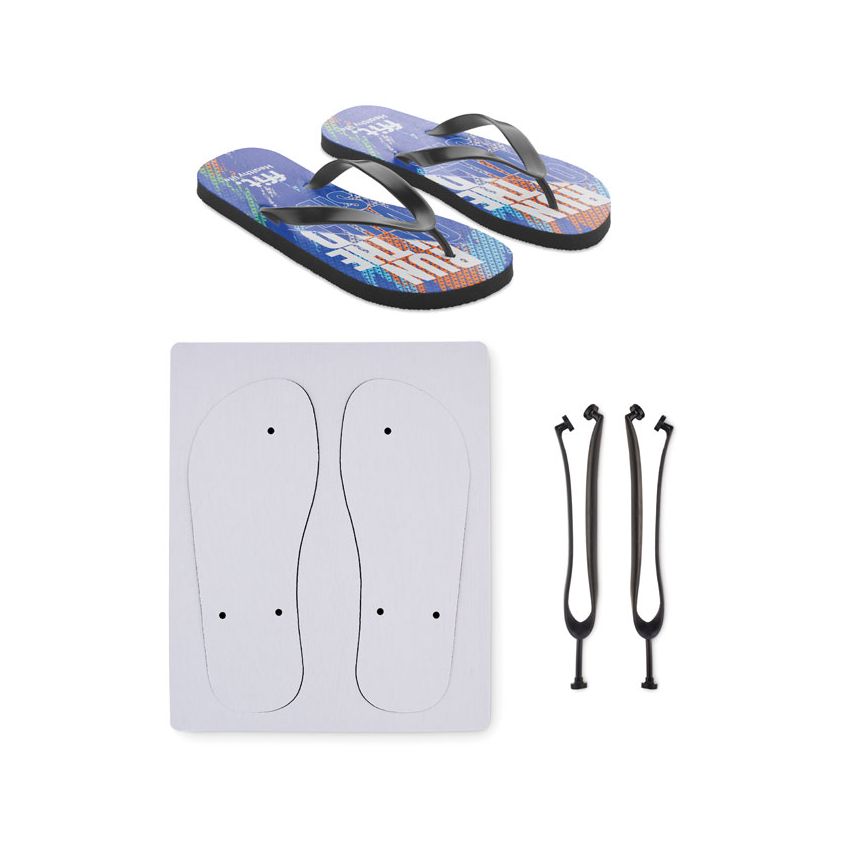 Tongs de plage à sublimation