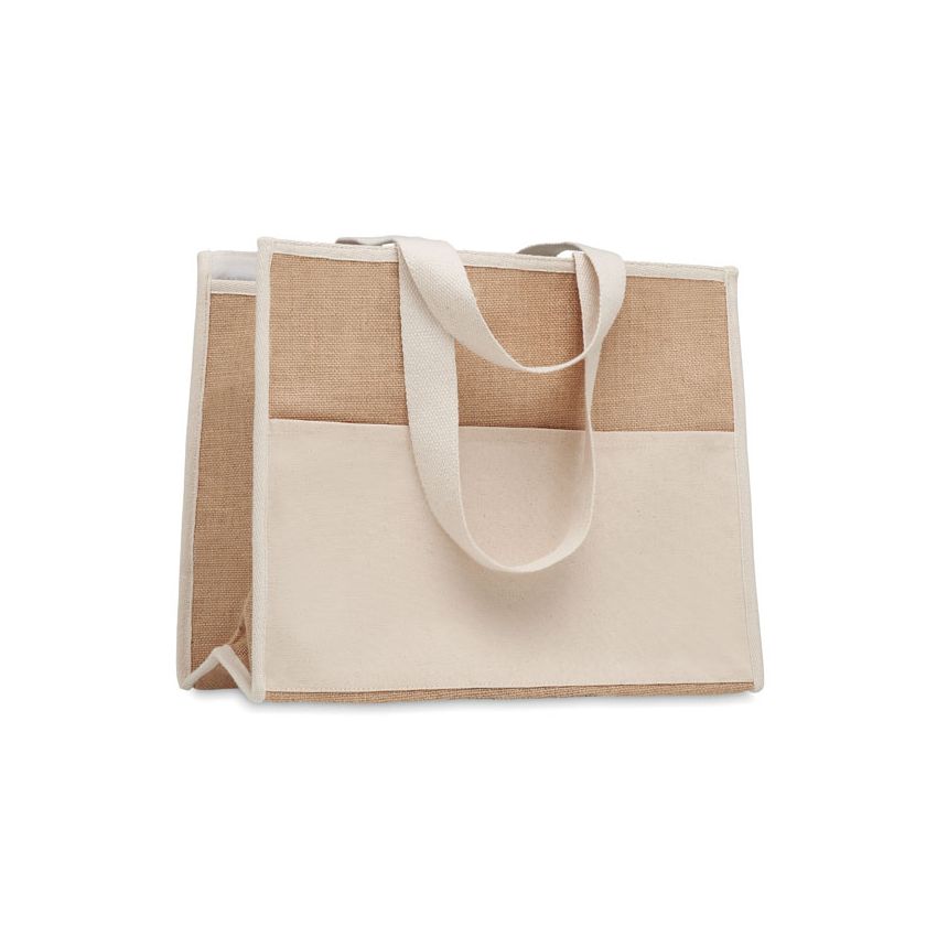 Sac réfrigérant en toile et jute