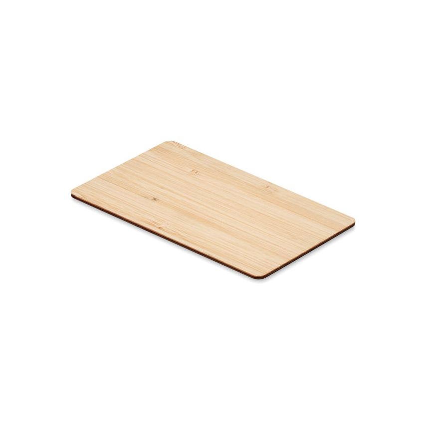 Carte RFID en bambou